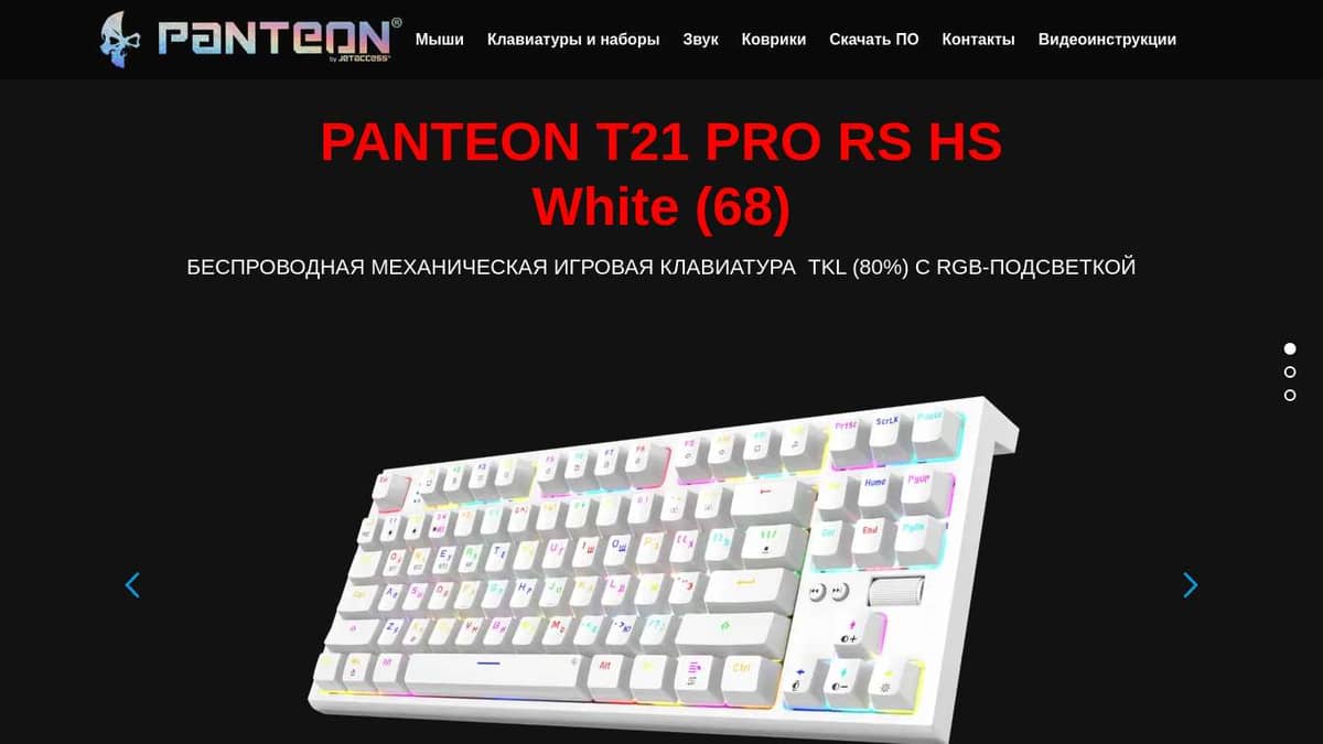 PANTEON T21 PRO RS HS White (68)